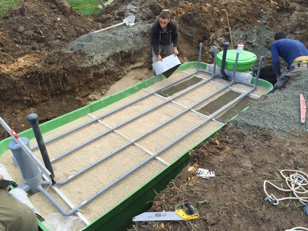 Rousseau TP | Travaux d'assainissement - Micro-Station | Semblançay - Indre-et-Loire