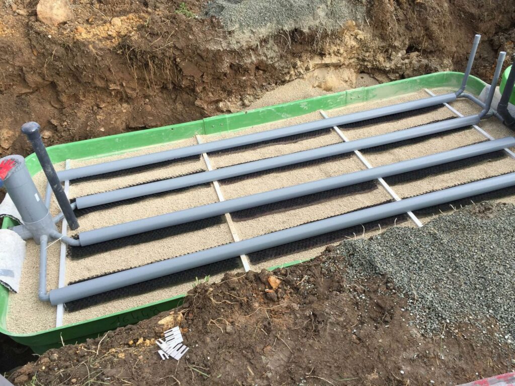 Rousseau TP | Travaux d'assainissement - Micro-Station | Semblançay - Indre-et-Loire